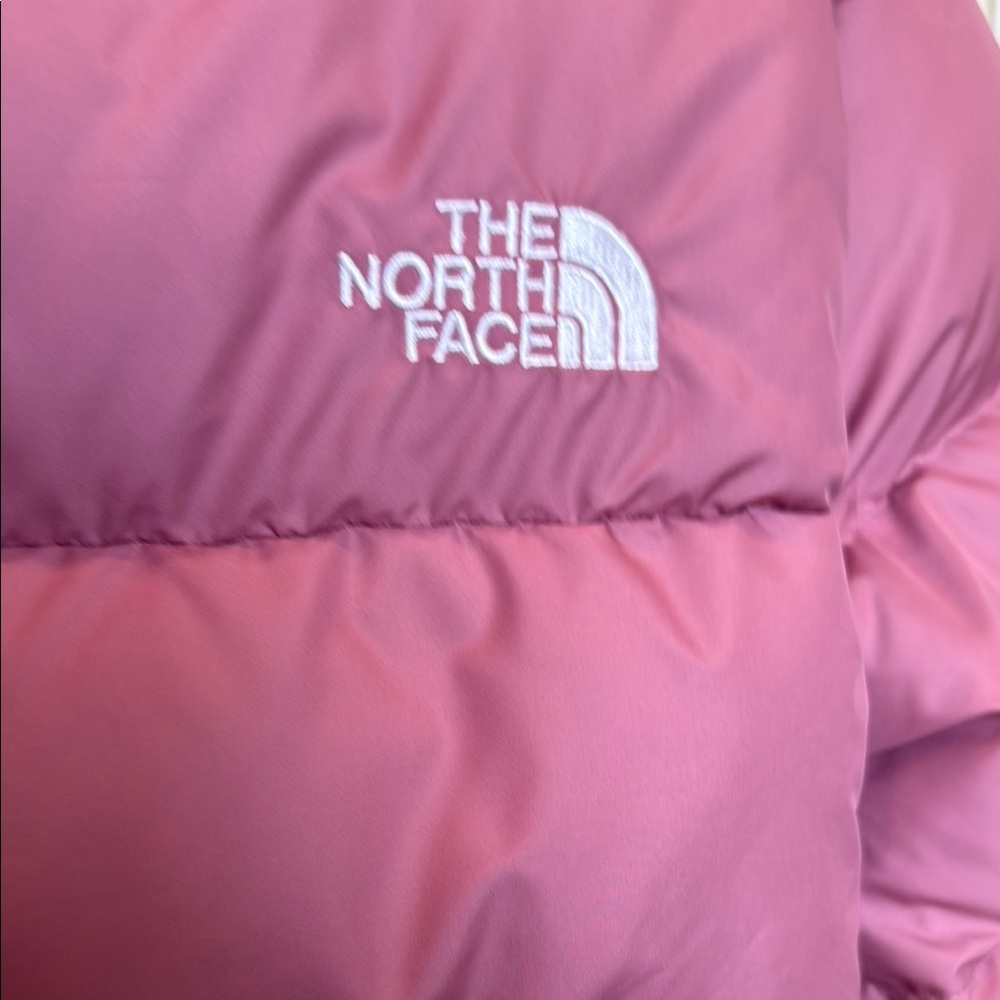 The North Face Puffer Bagley Water Repellent 550 Fill Power Down coat Mesa Rose - Picture 5 of 10